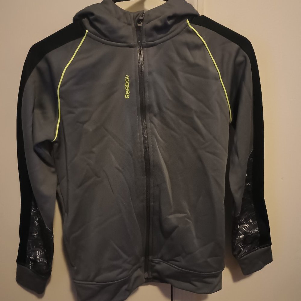 Reebok Zip Up Boy's Hoodie Large